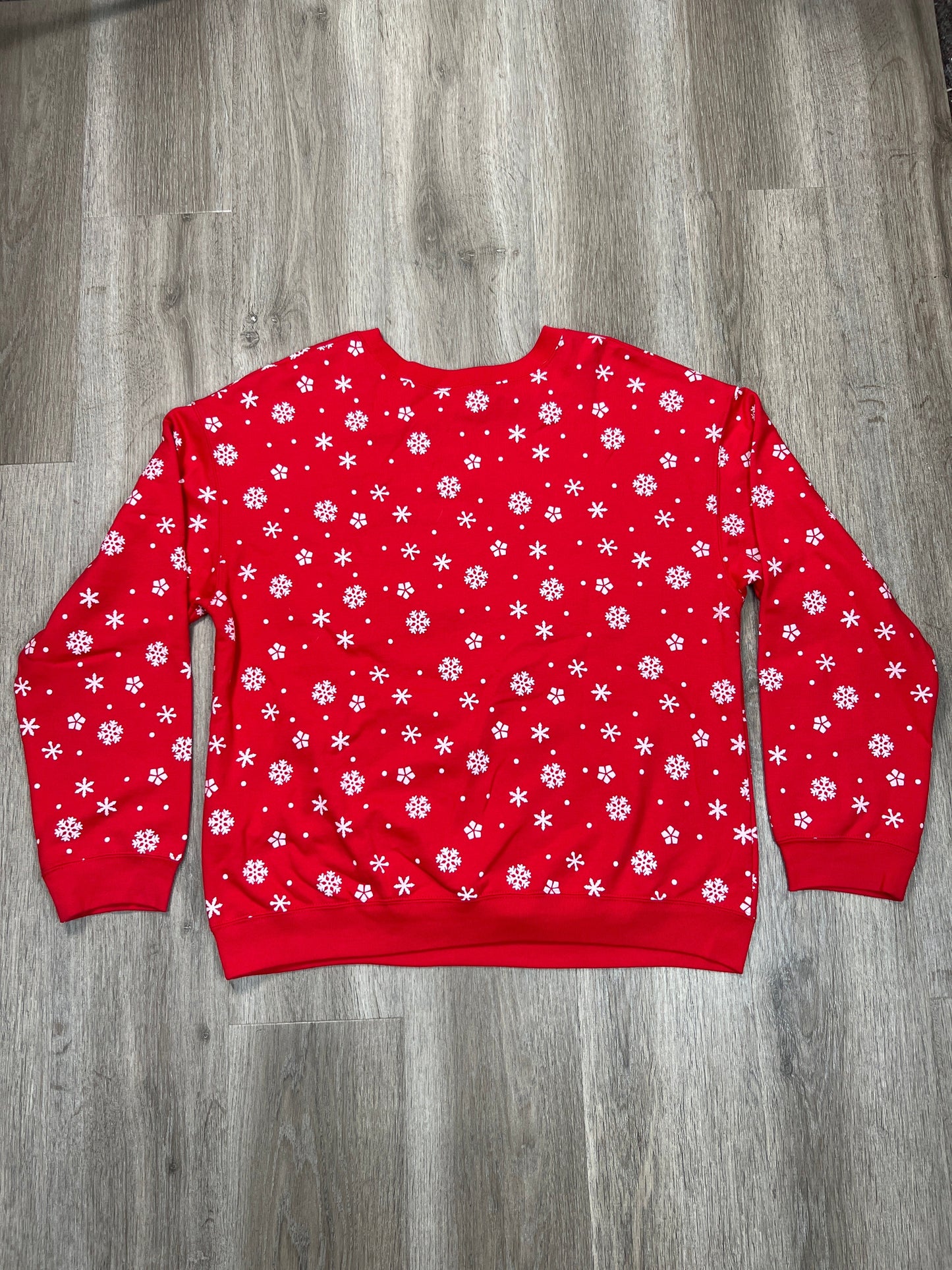 Sweatshirt Crewneck By Disney Store In Red, Size: Xl