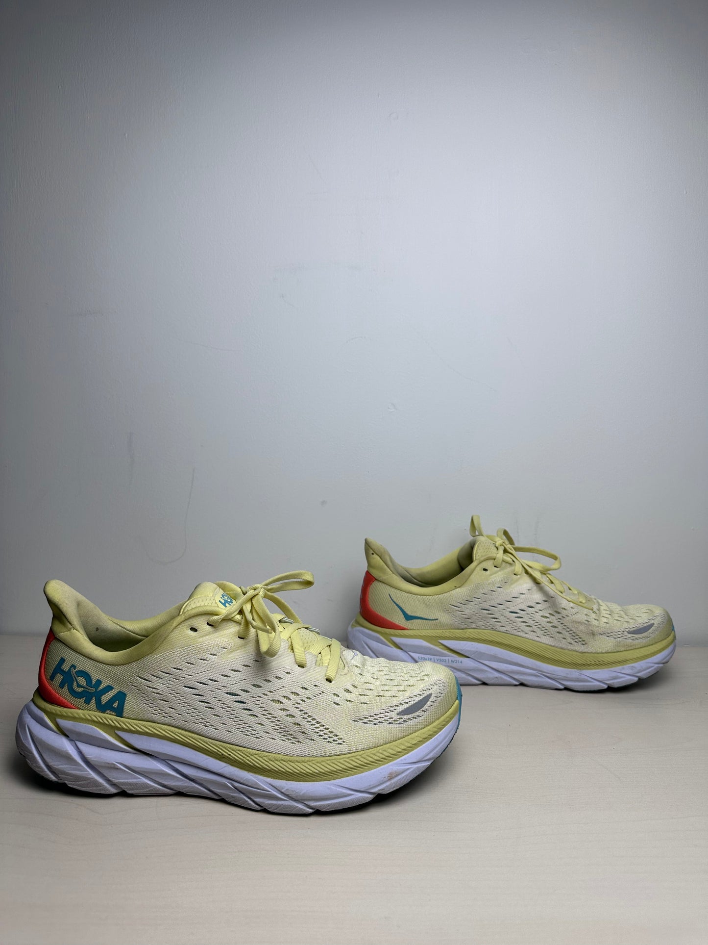 Shoes Athletic By Hoka In Yellow, Size: 8.5