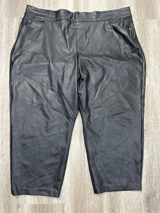 Pants Cropped By Spanx In Black, Size: 3x