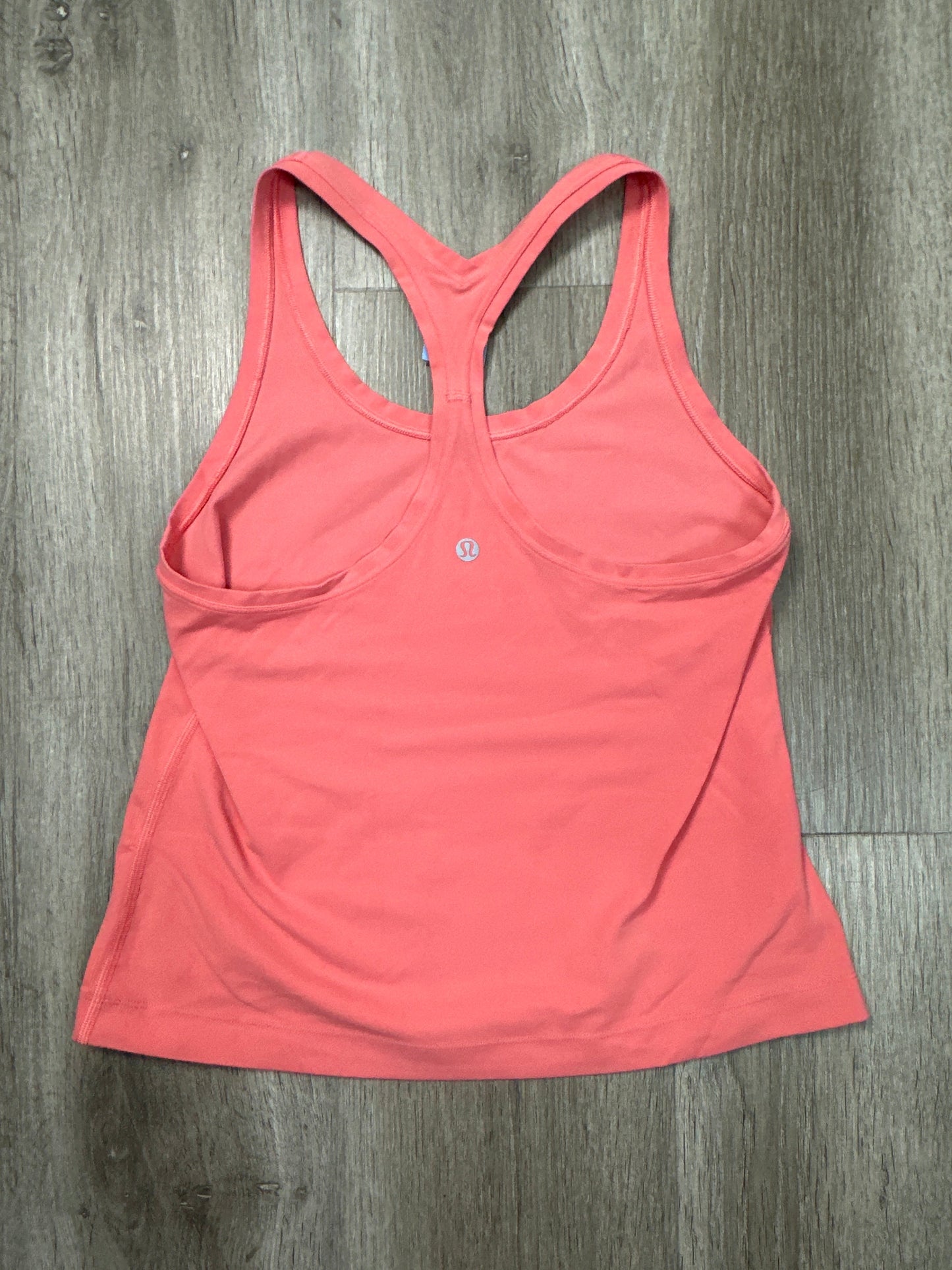 Athletic Tank Top By Lululemon In Coral, Size: M