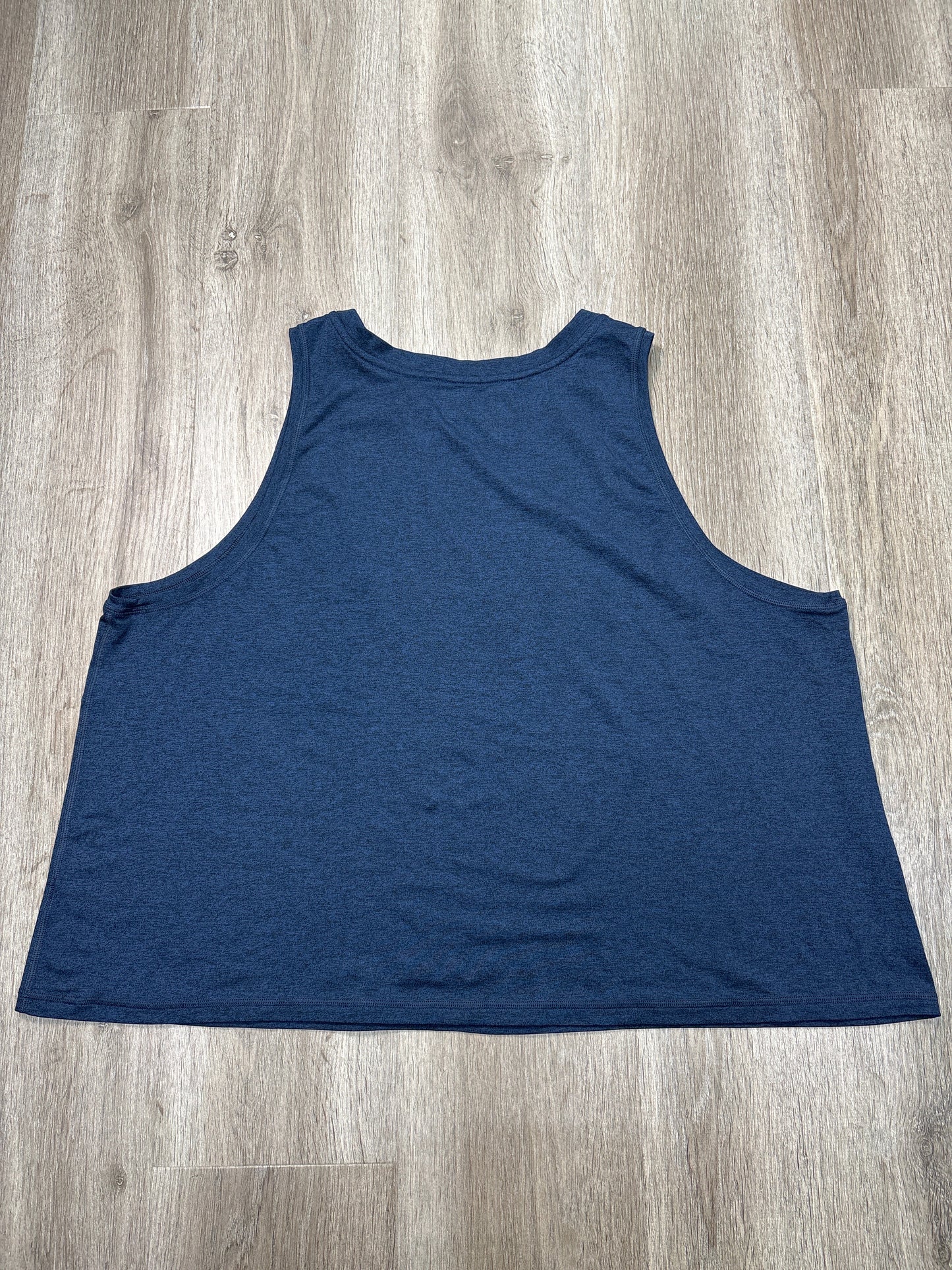 Athletic Tank Top By Athleta In Blue, Size: 2x