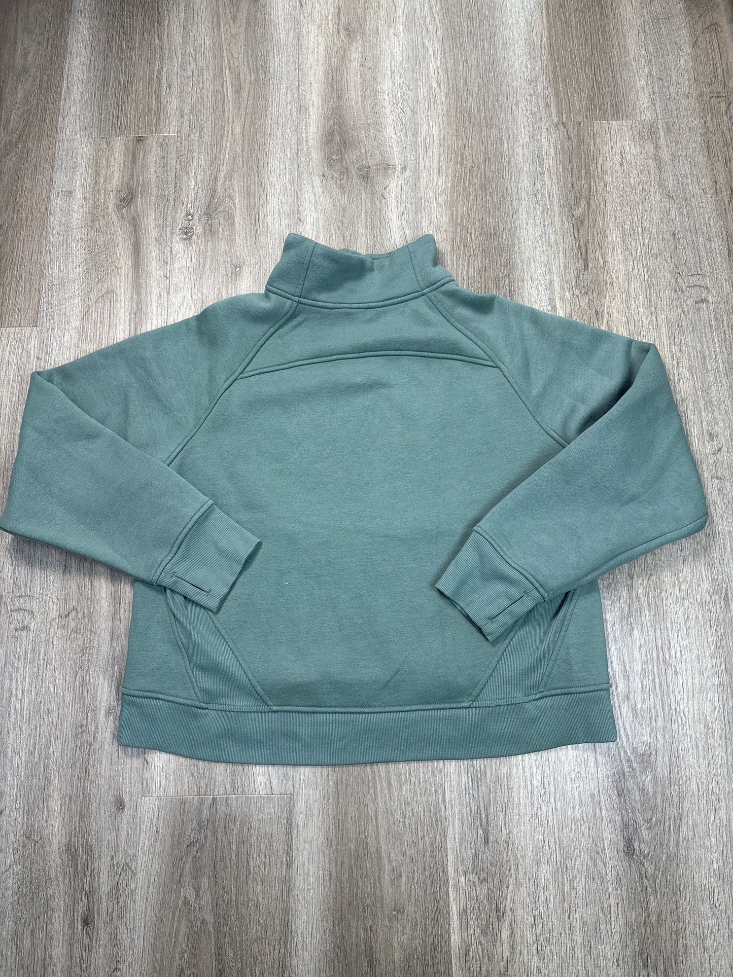 Sweatshirt Collar By Danskin In Green, Size: Xl