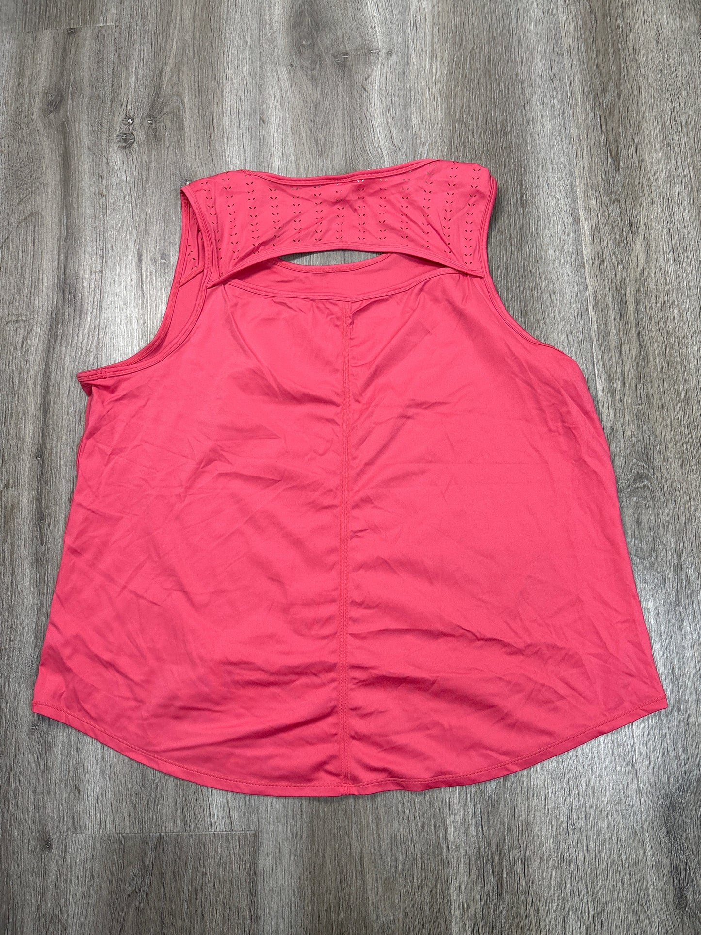 Athletic Top Short Sleeve By Members Mark In Pink, Size: Xl