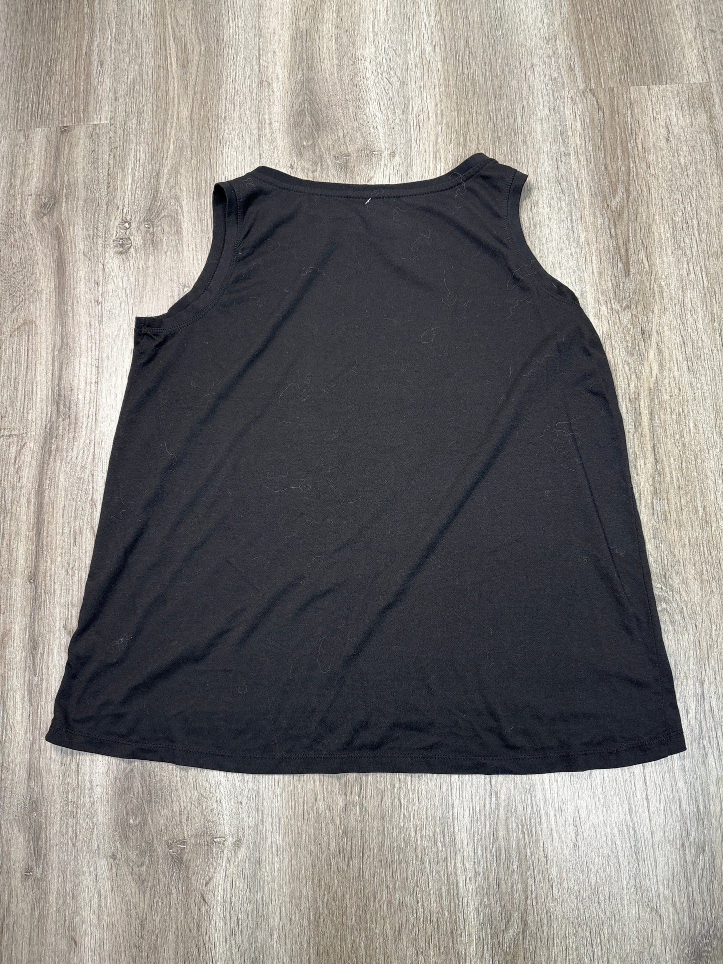 Athletic Tank Top By Athletic Works In Black, Size: L