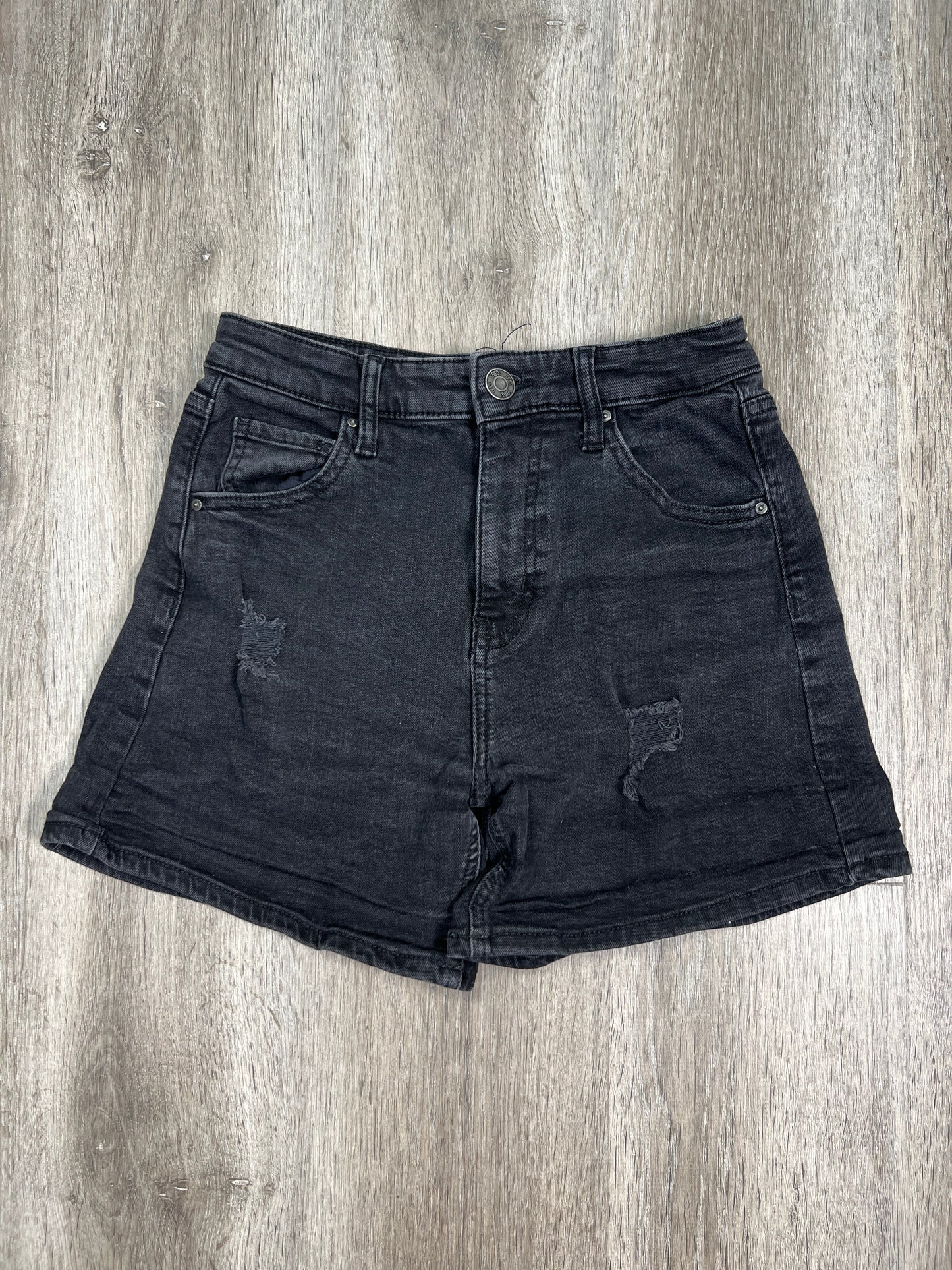 Black Denim Shorts Clothes Mentor, Size 0