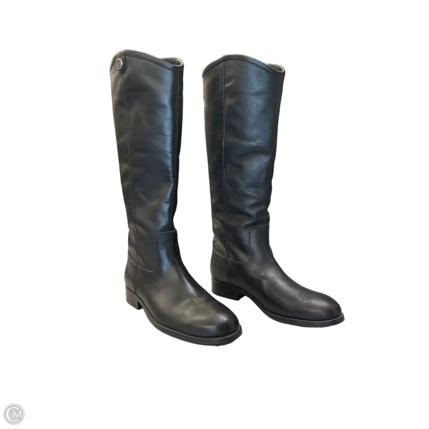 Boots Designer By Frye In Black, Size: 7