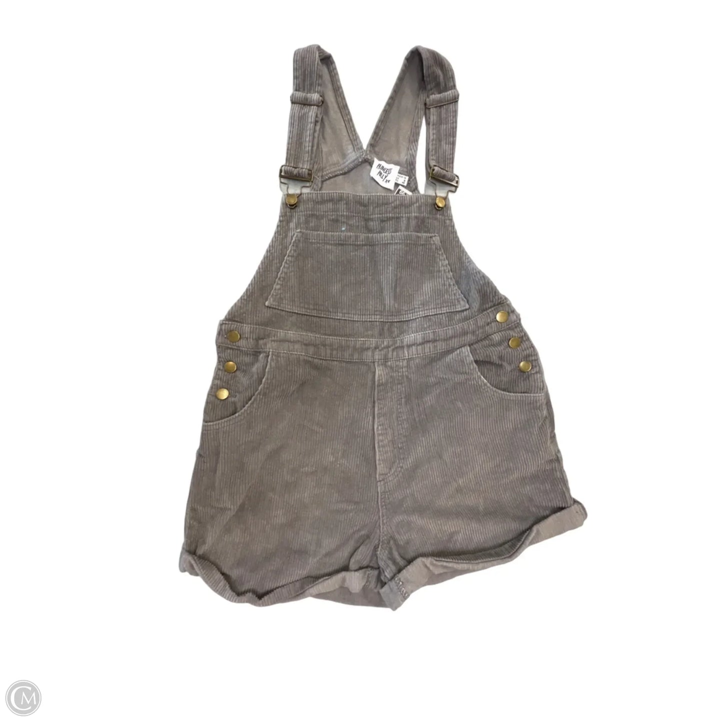 Shortalls By Princess Polly In Grey, Size: L