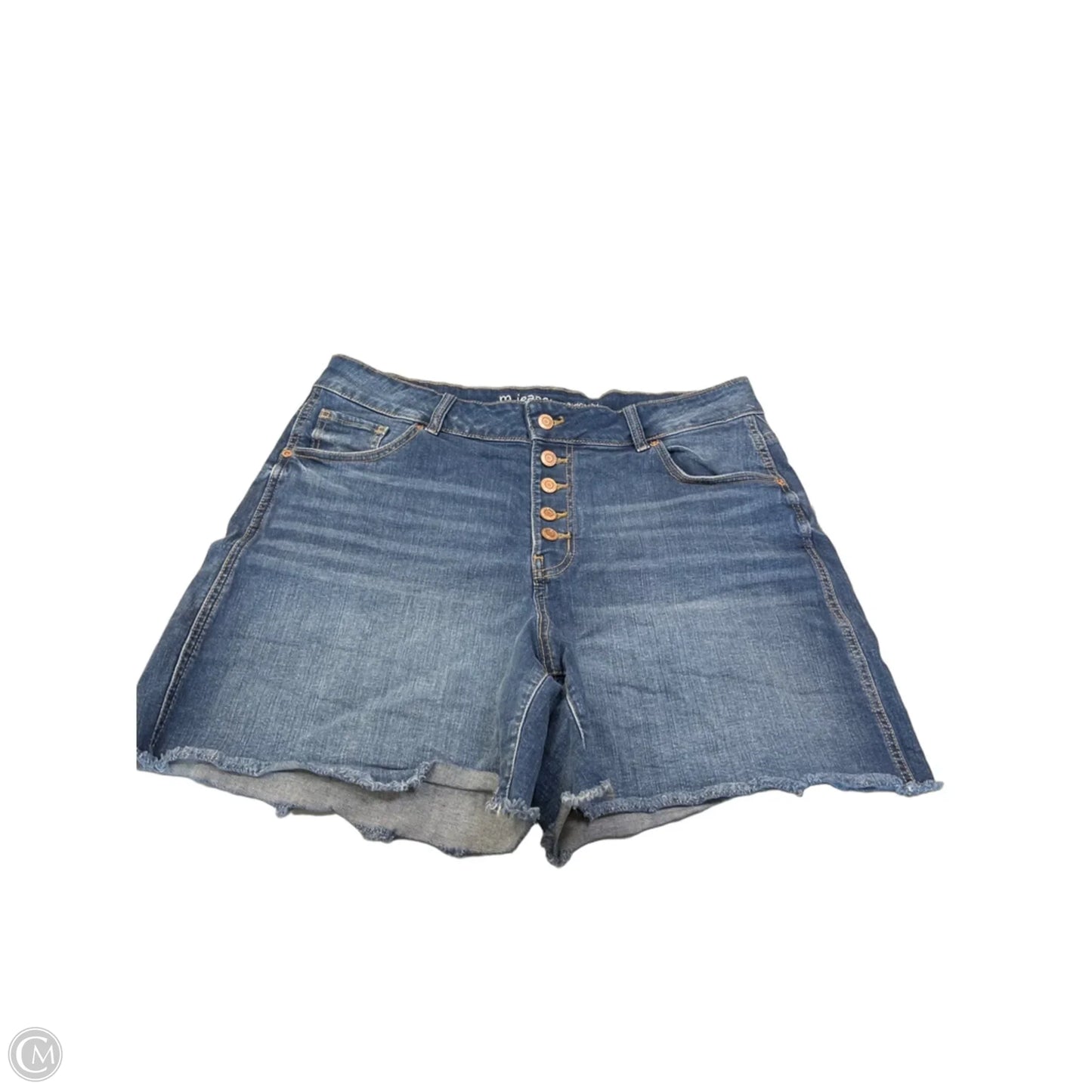 Shorts By Maurices In Blue Denim, Size: 2x