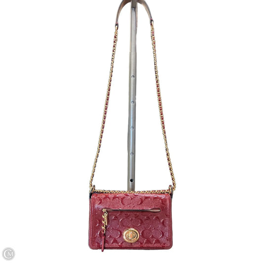 Crossbody Designer By Coach, Size: Small