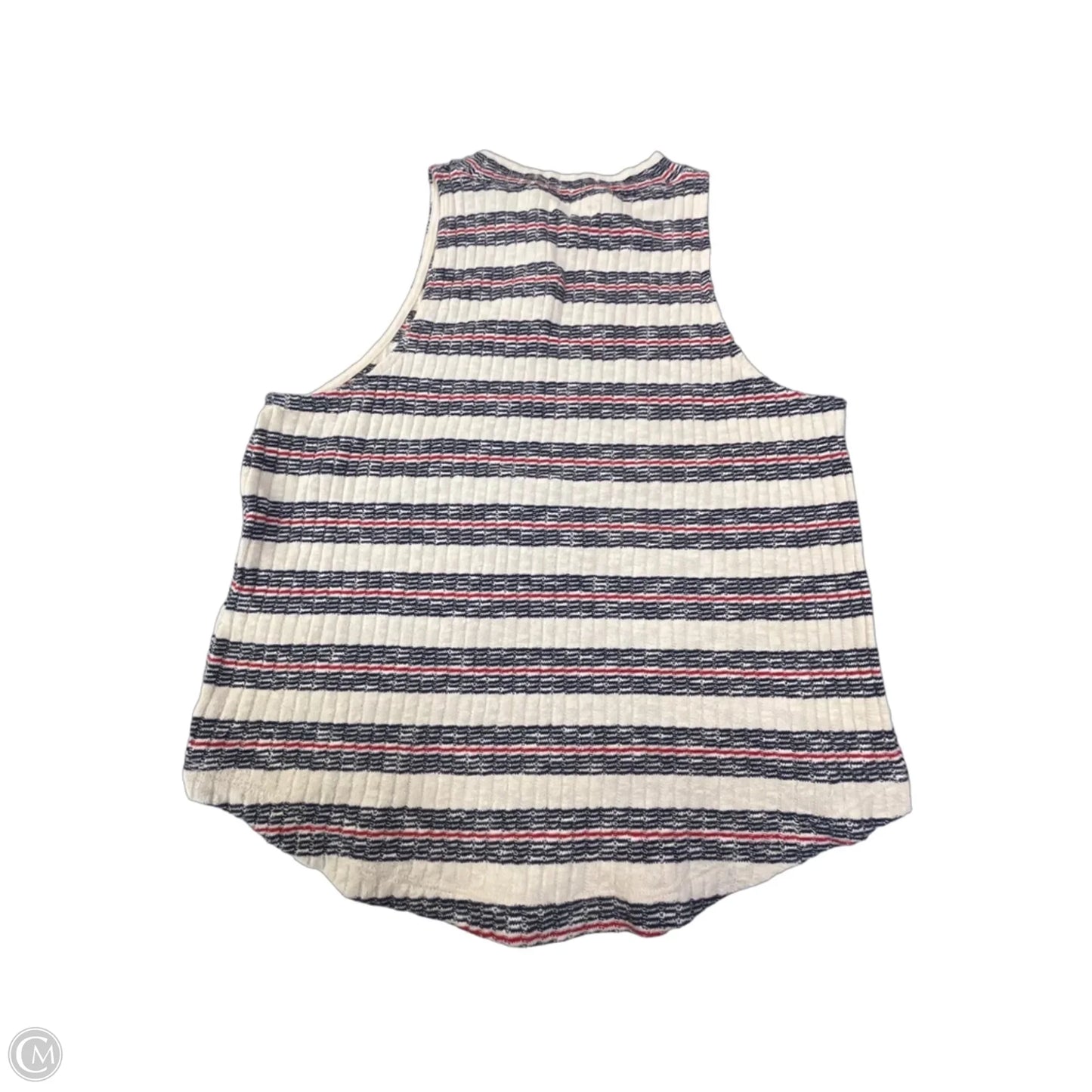Tank Top By Madewell In Striped Pattern, Size: M