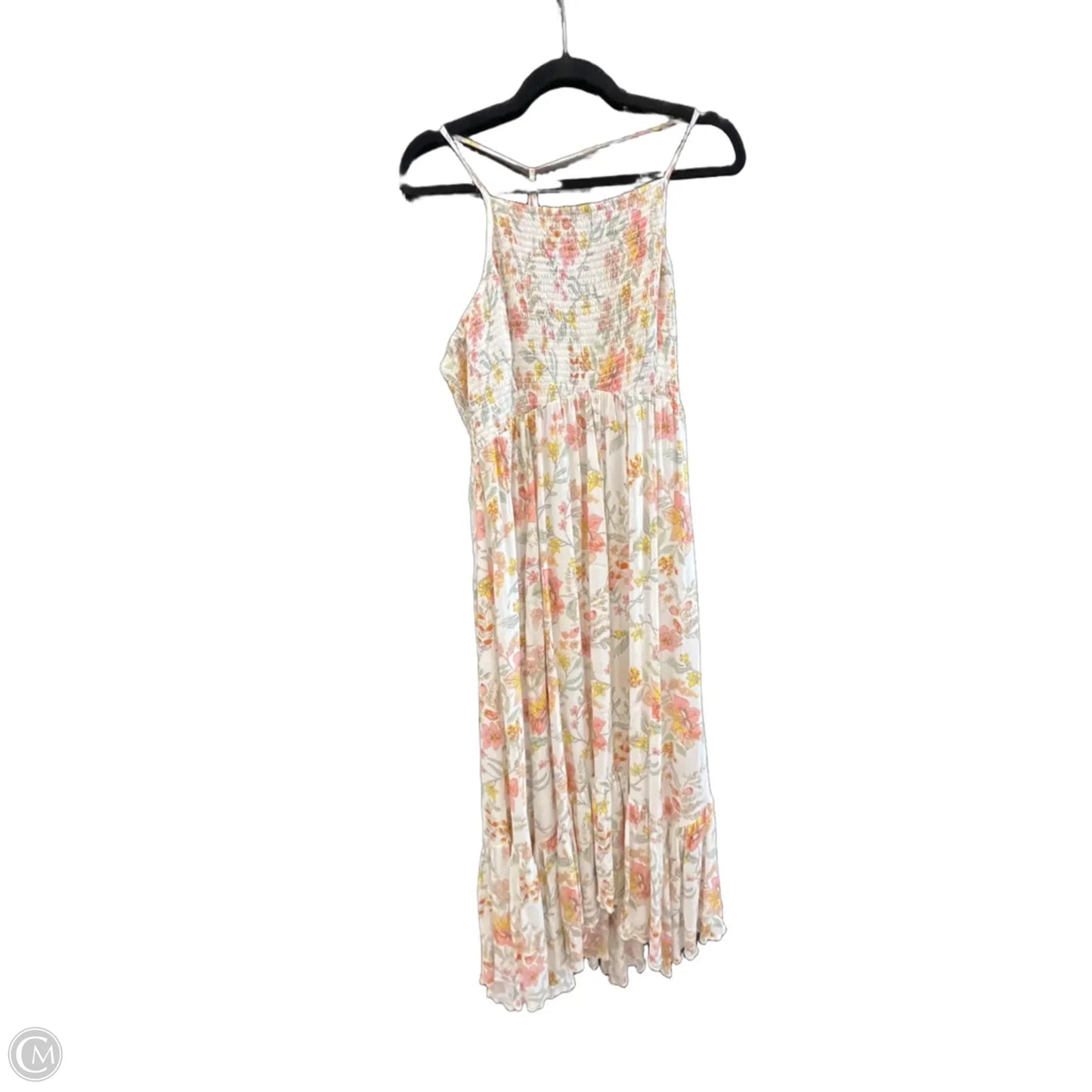 Dress Casual Maxi By Free People In Floral Print, Size: Xl