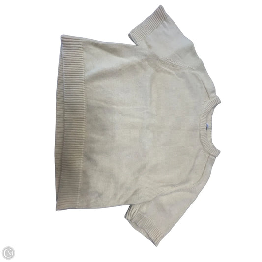 Sweater Short Sleeve By Abercrombie And Fitch In Yellow, Size: M