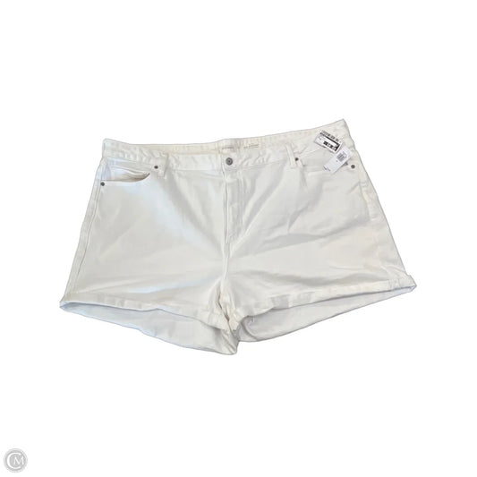 Shorts By Old Navy In White Denim, Size: 4x