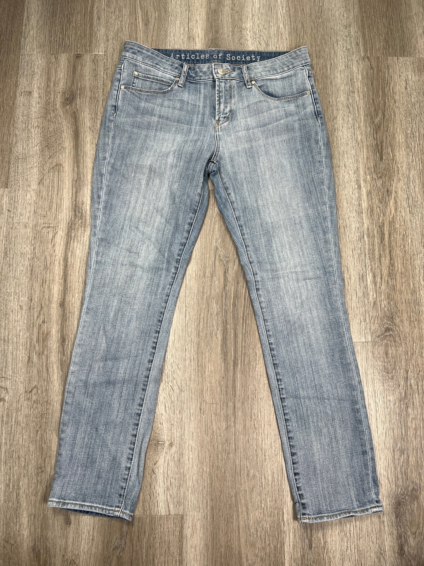 Blue Jeans Cropped Articles Of Society, Size 8