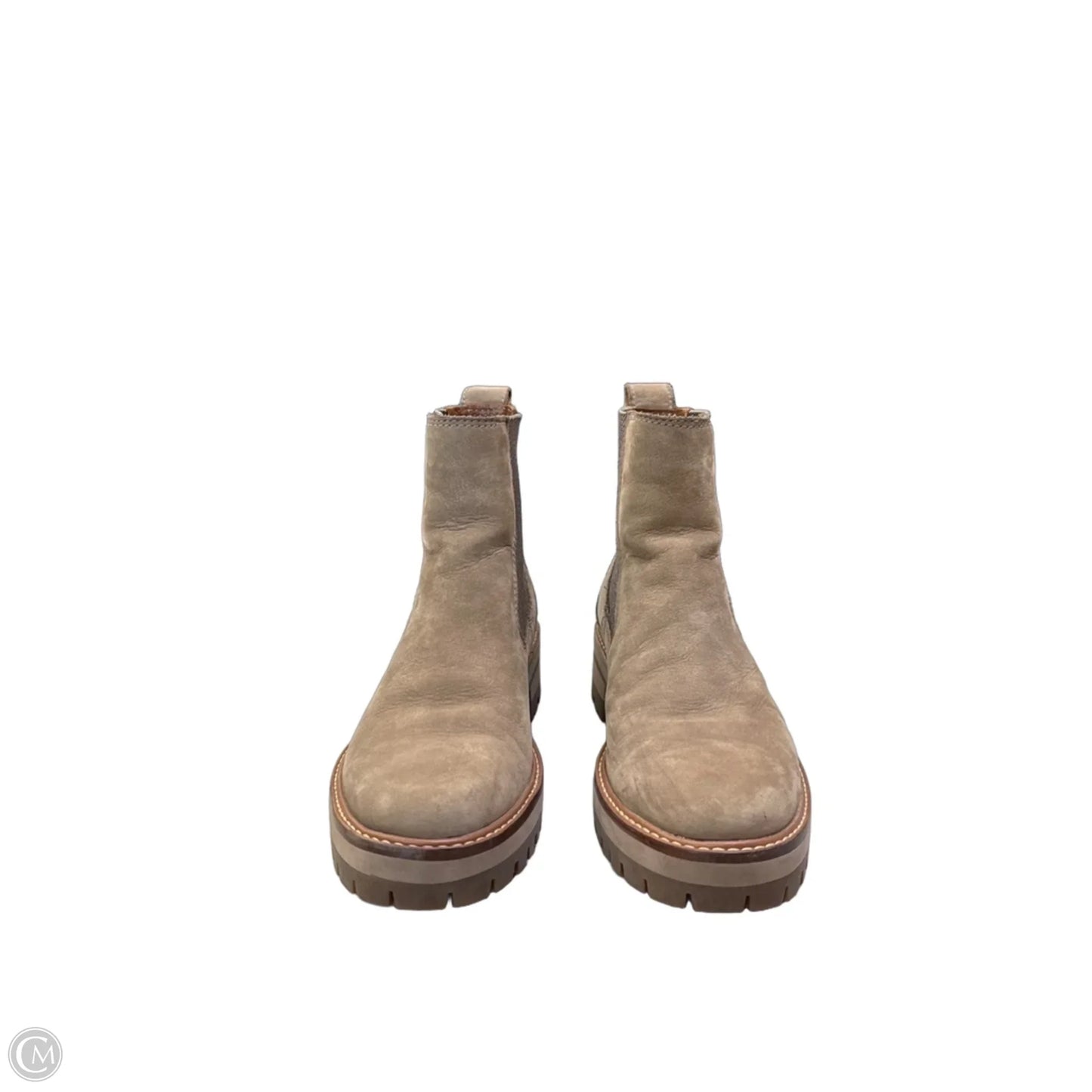 Boots Leather By Timberland In Taupe, Size: 7