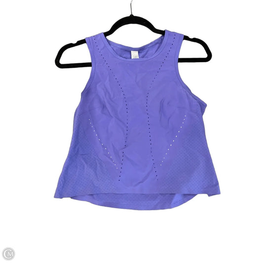 Athletic Tank Top By Lululemon In Purple, Size: Xs