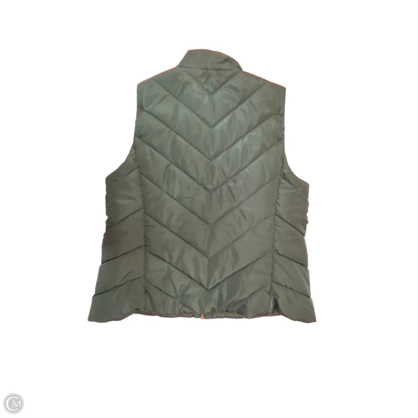 Vest Puffer & Quilted By Michael By Michael Kors In Green, Size: Xl