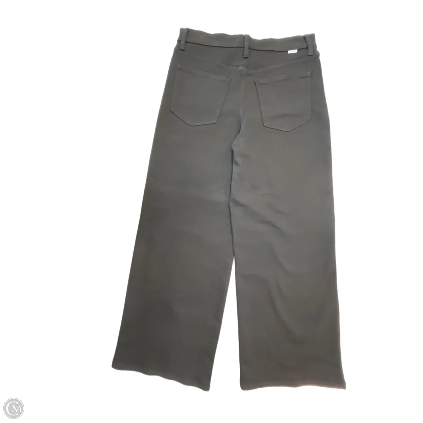 Jeans Wide Leg By Daze In Black Denim, Size: 10p