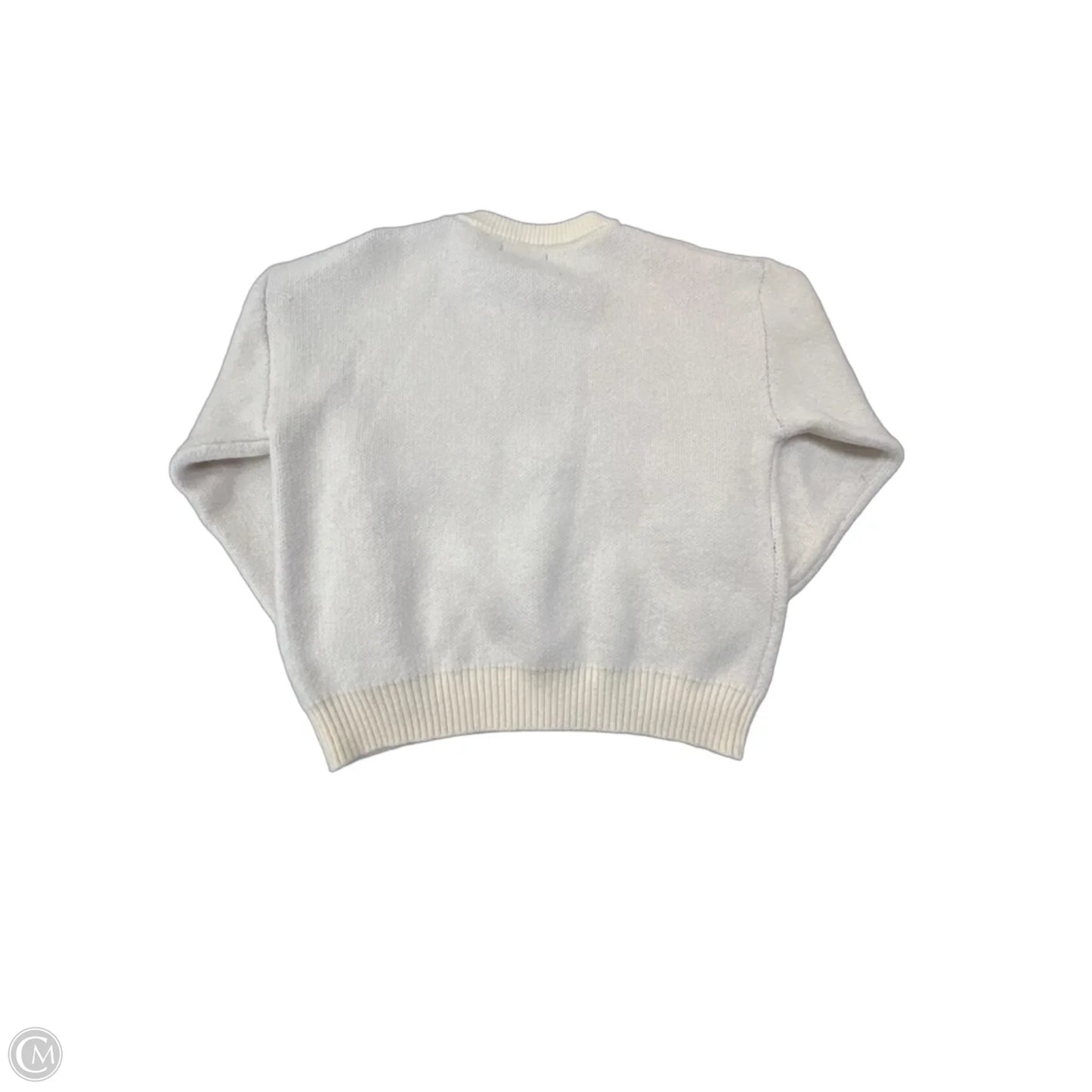 Sweater By Girl Dangerous In Cream & Red, Size: S