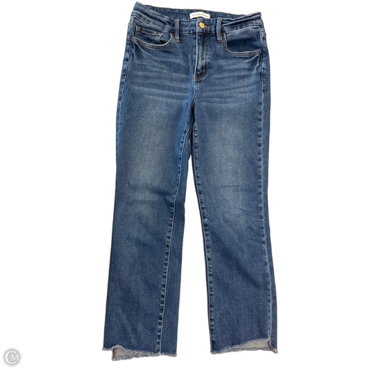 Jeans Cropped By Flying Monkey In Blue Denim, Size: 6