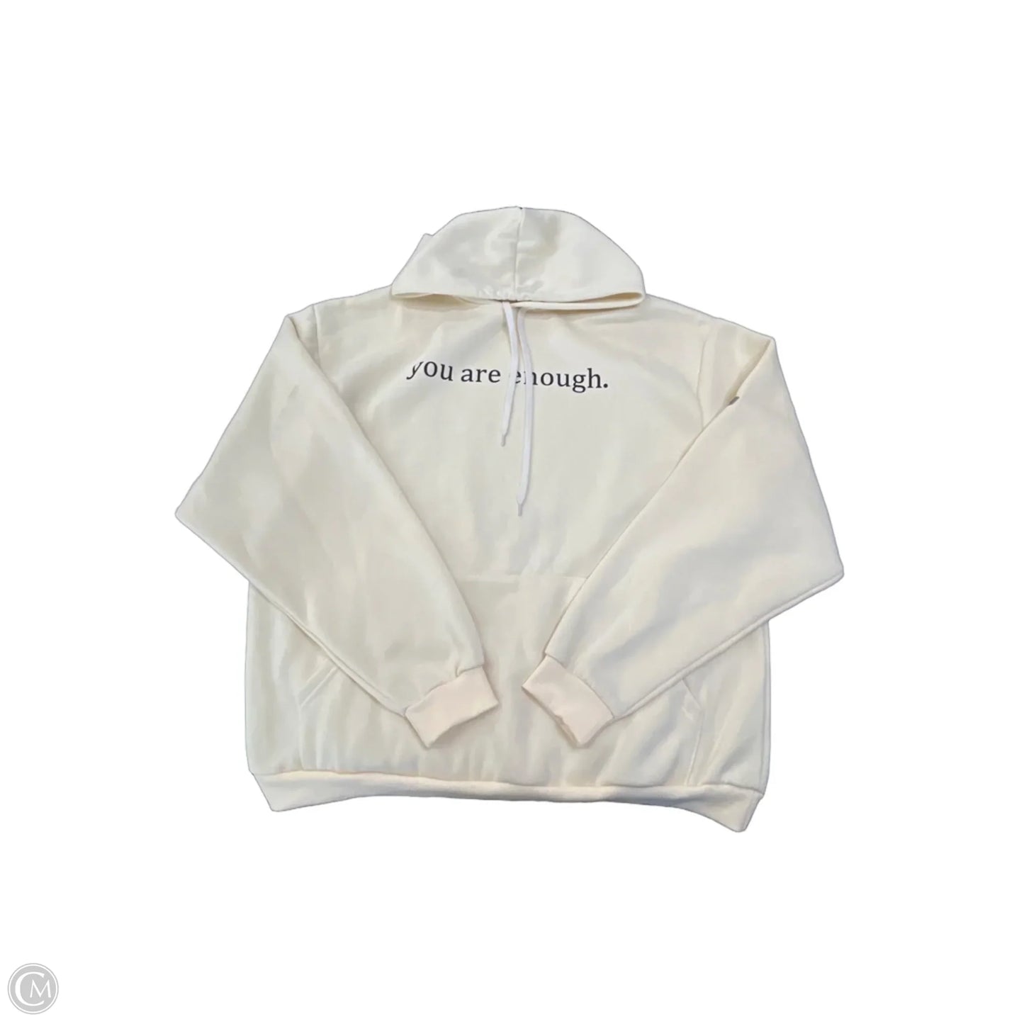 Sweatshirt Hoodie By Clothes Mentor In Yellow, Size: 3x