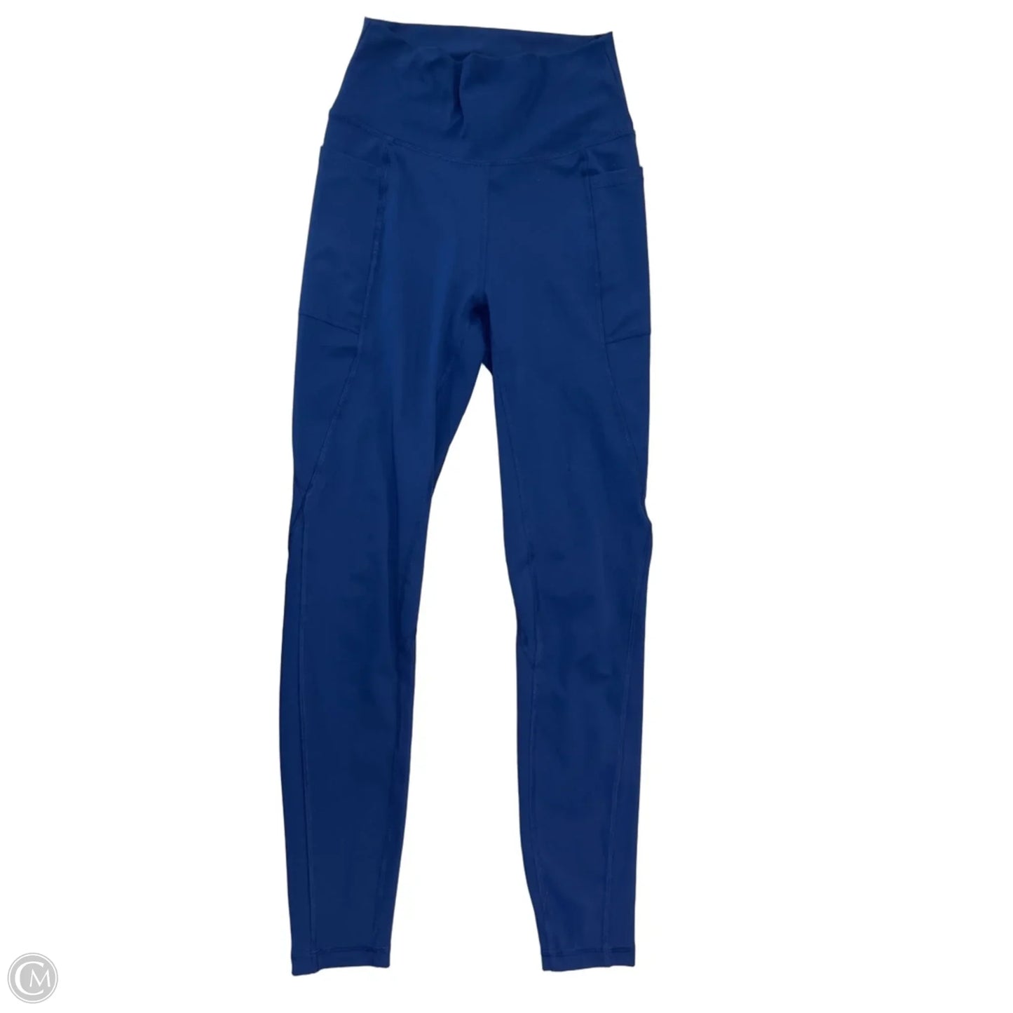 Athletic Leggings By Gottex In Blue, Size: Xs