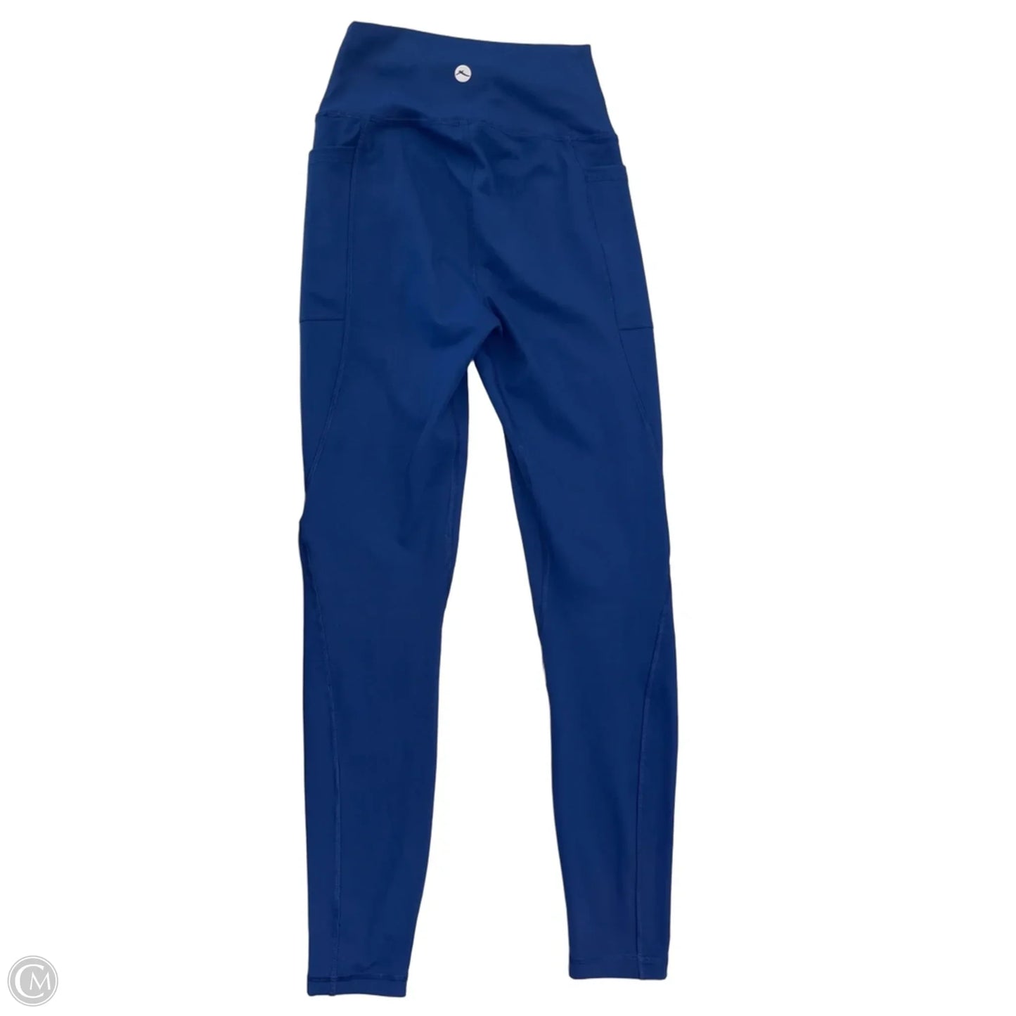 Athletic Leggings By Gottex In Blue, Size: Xs