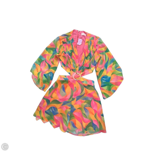 Romper By Pink Lily In Multi-colored, Size: Xs