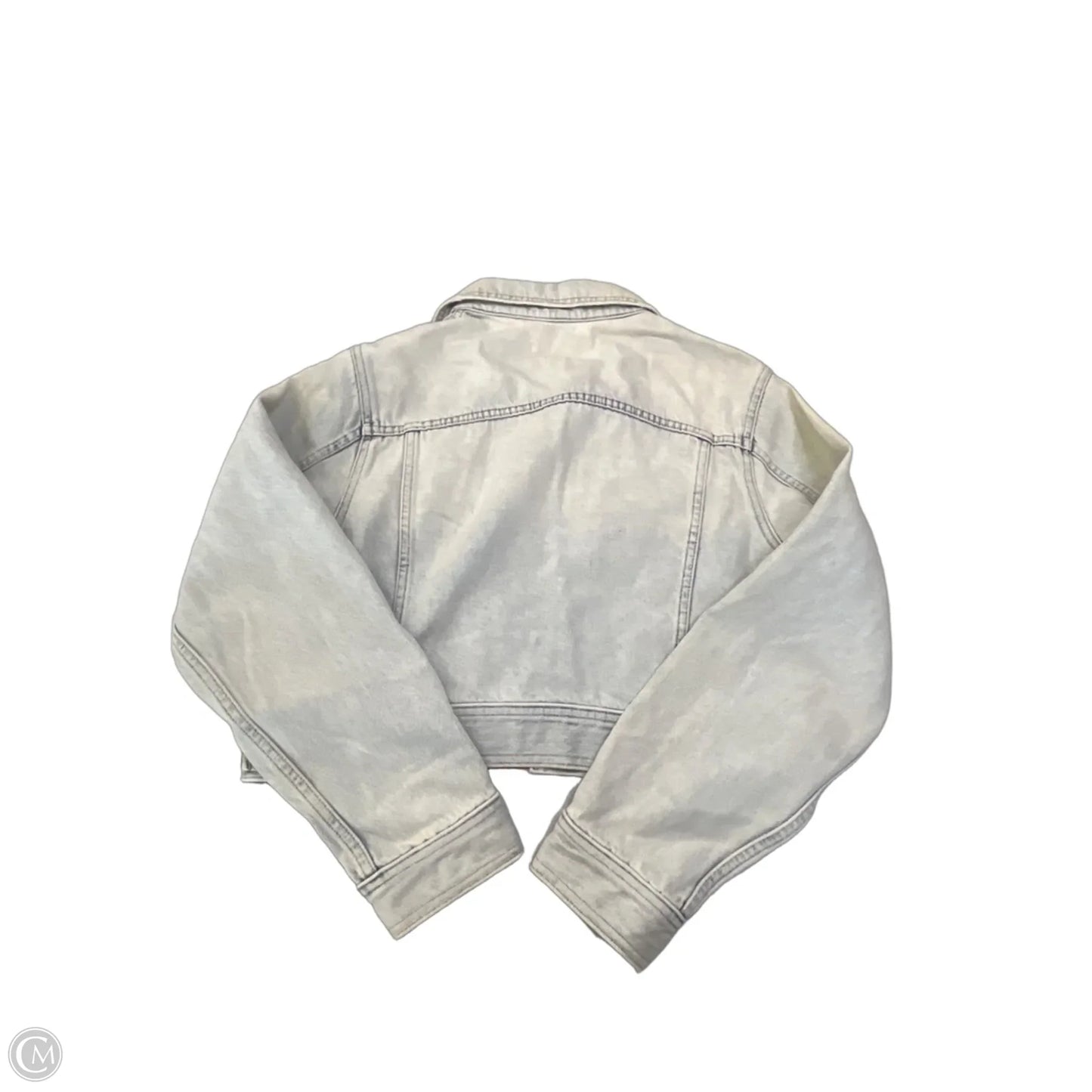 Jacket Denim By Current/elliott In Blue Denim, Size: Xs