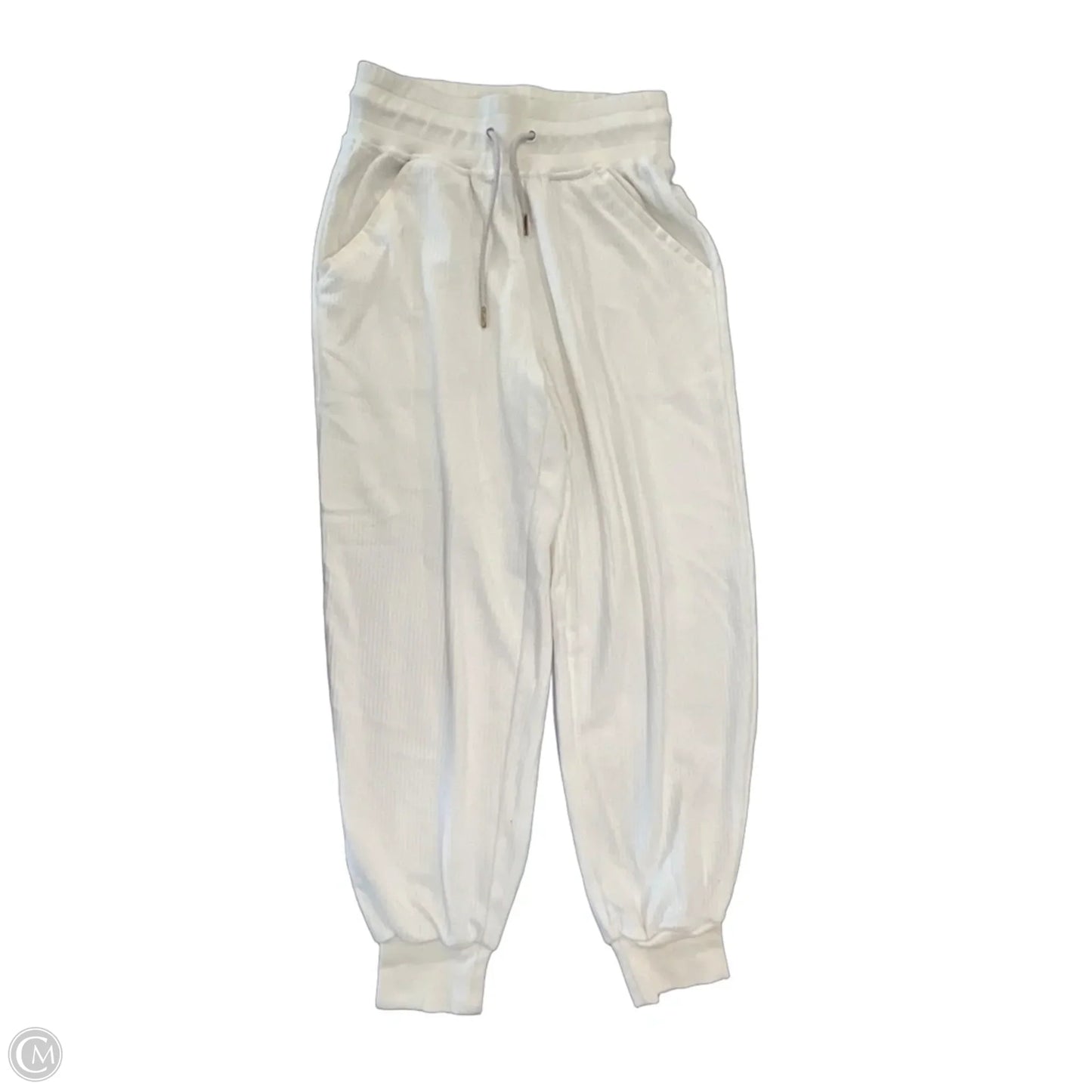 Athletic Pants By Varley In Cream, Size: Xs