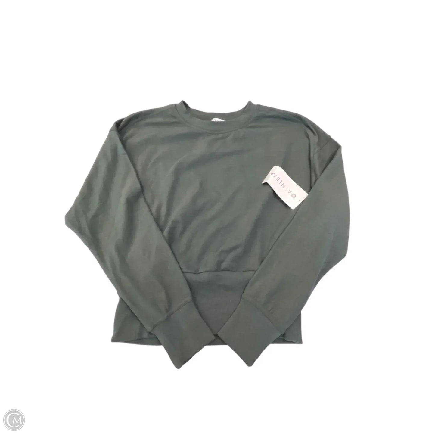 Athletic Sweatshirt Crewneck By Athleta In Green, Size: M