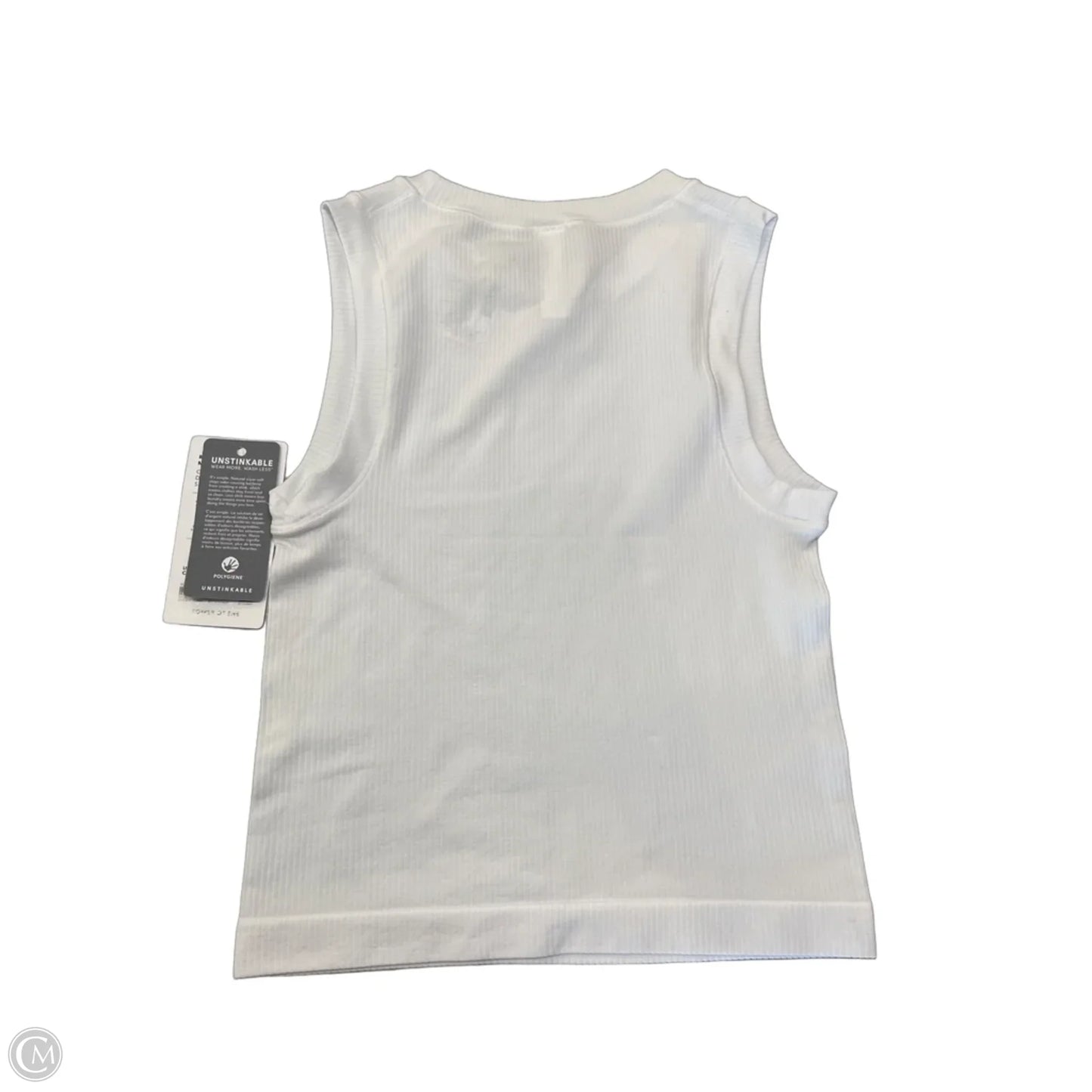 Athletic Tank Top By Athleta In White, Size: S