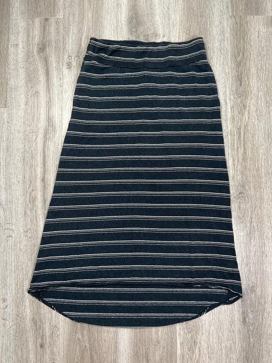 Striped Pattern Skirt Maxi Prana, Size M