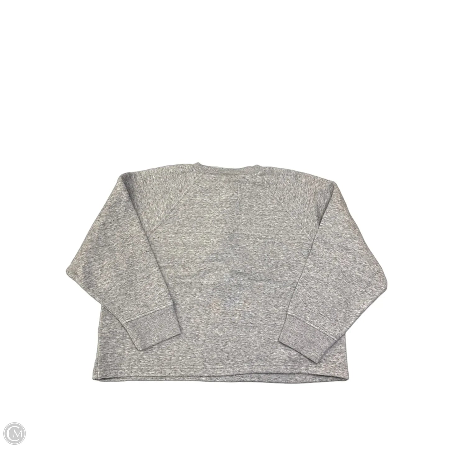Sweatshirt Crewneck By Madewell In Grey, Size: M