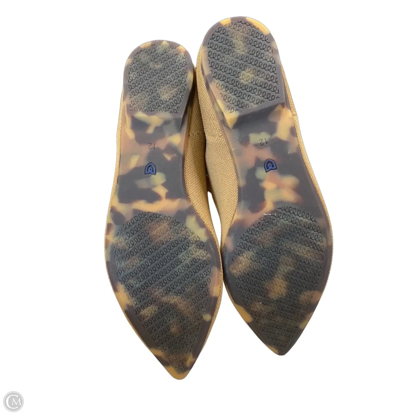 Shoes Flats By Rothys In Tan, Size: 12
