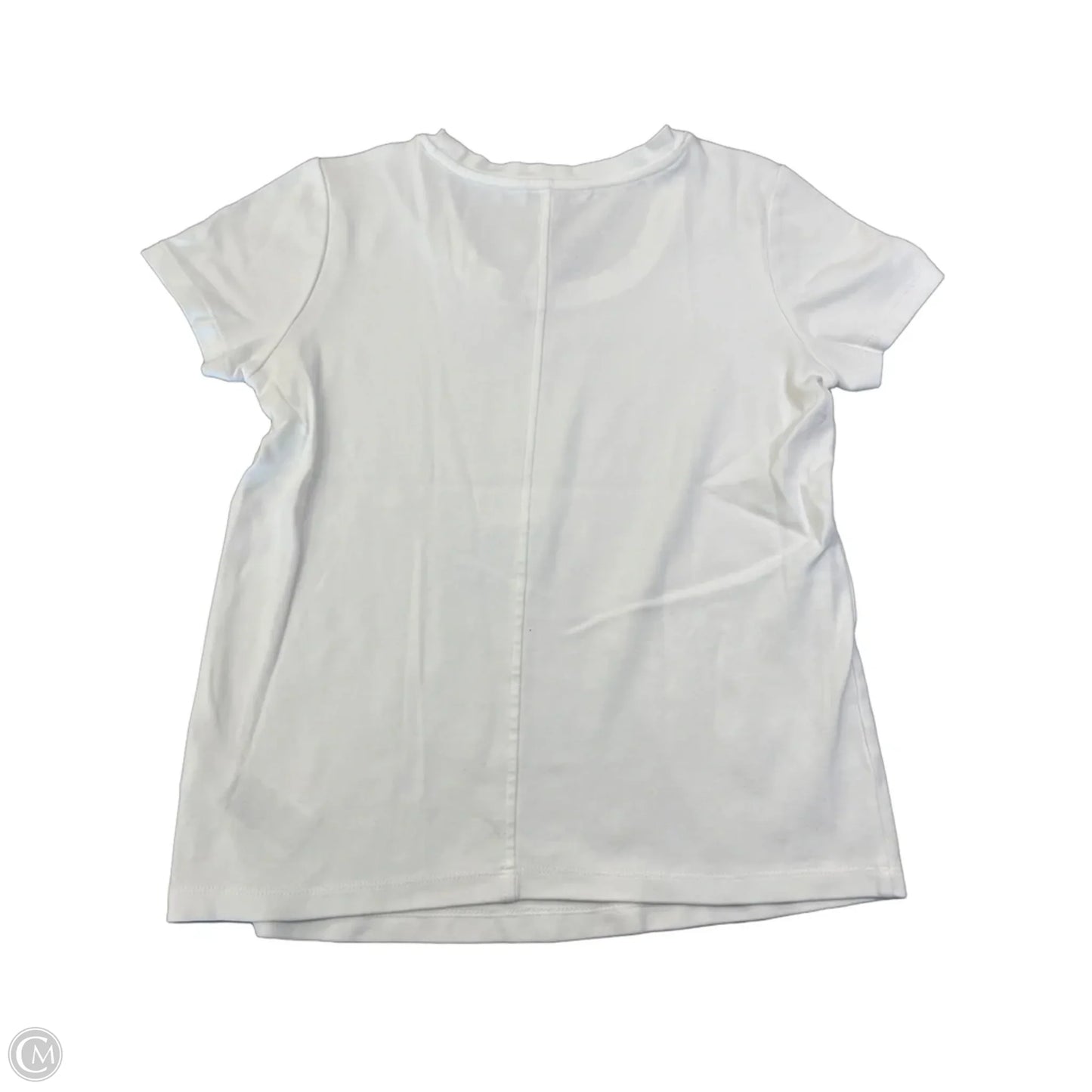 Top Short Sleeve Basic By Liverpool In White, Size: S