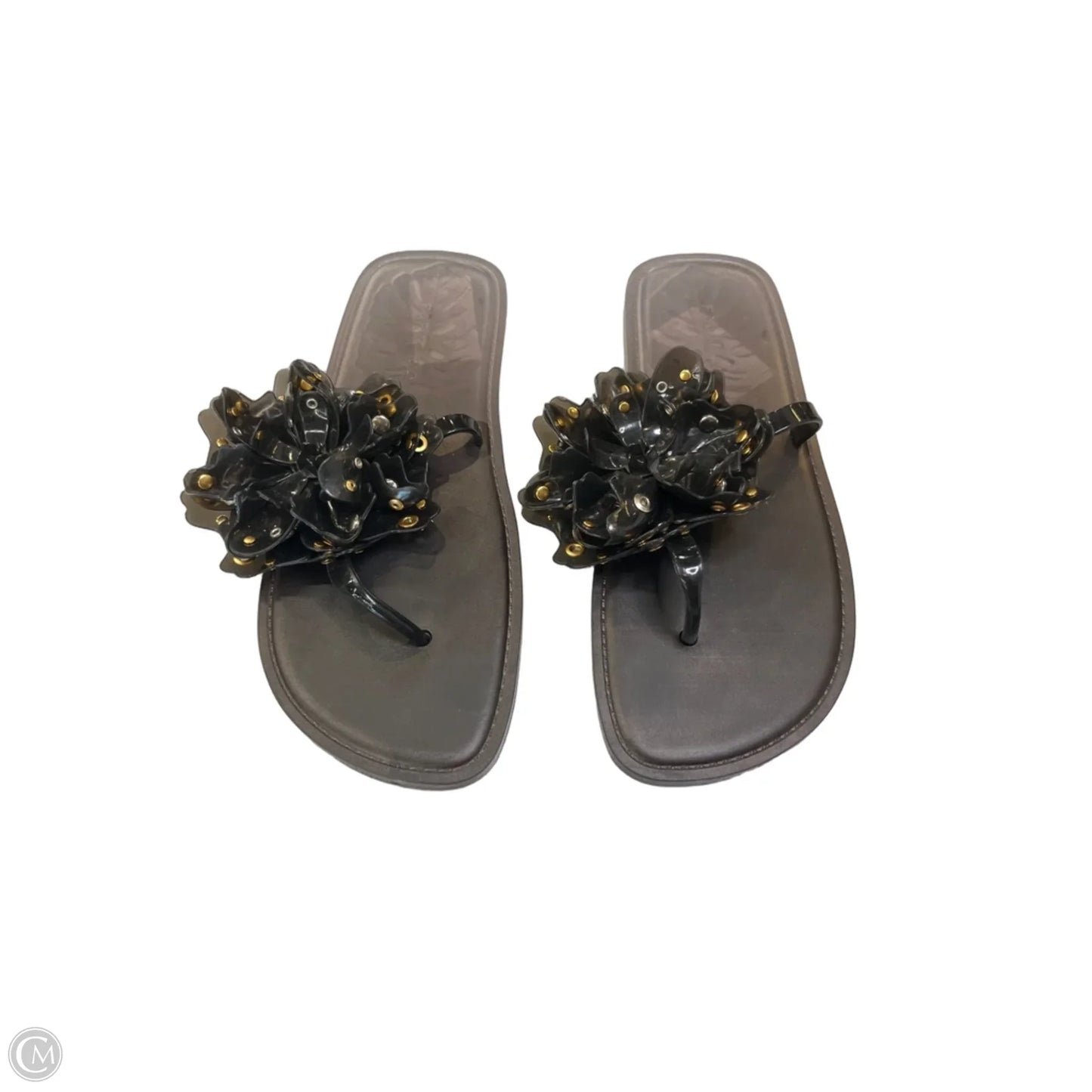 Sandals Flip Flops By Farm Rio In Ombre Print, Size: 10.5