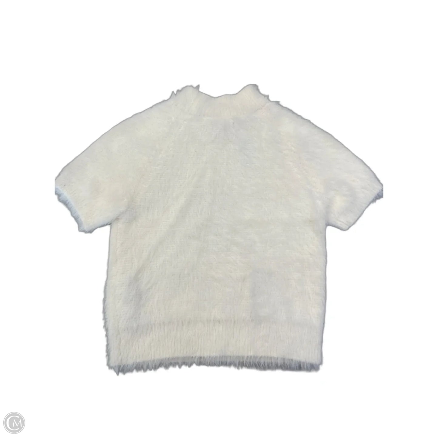 Sweater Short Sleeve By Pilcro In Ivory, Size: Xxs