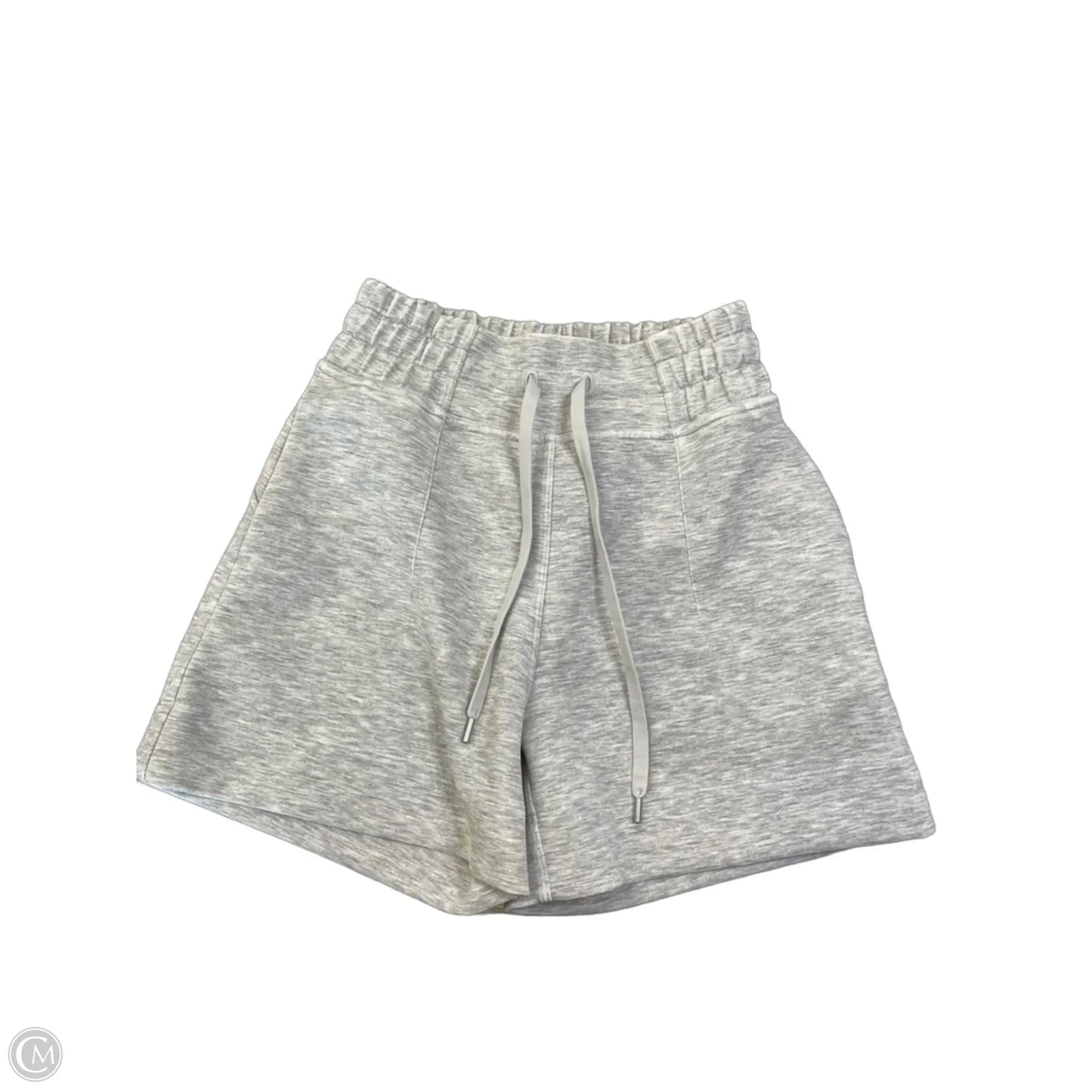 Athletic Shorts By Lululemon In Grey, Size: Xs