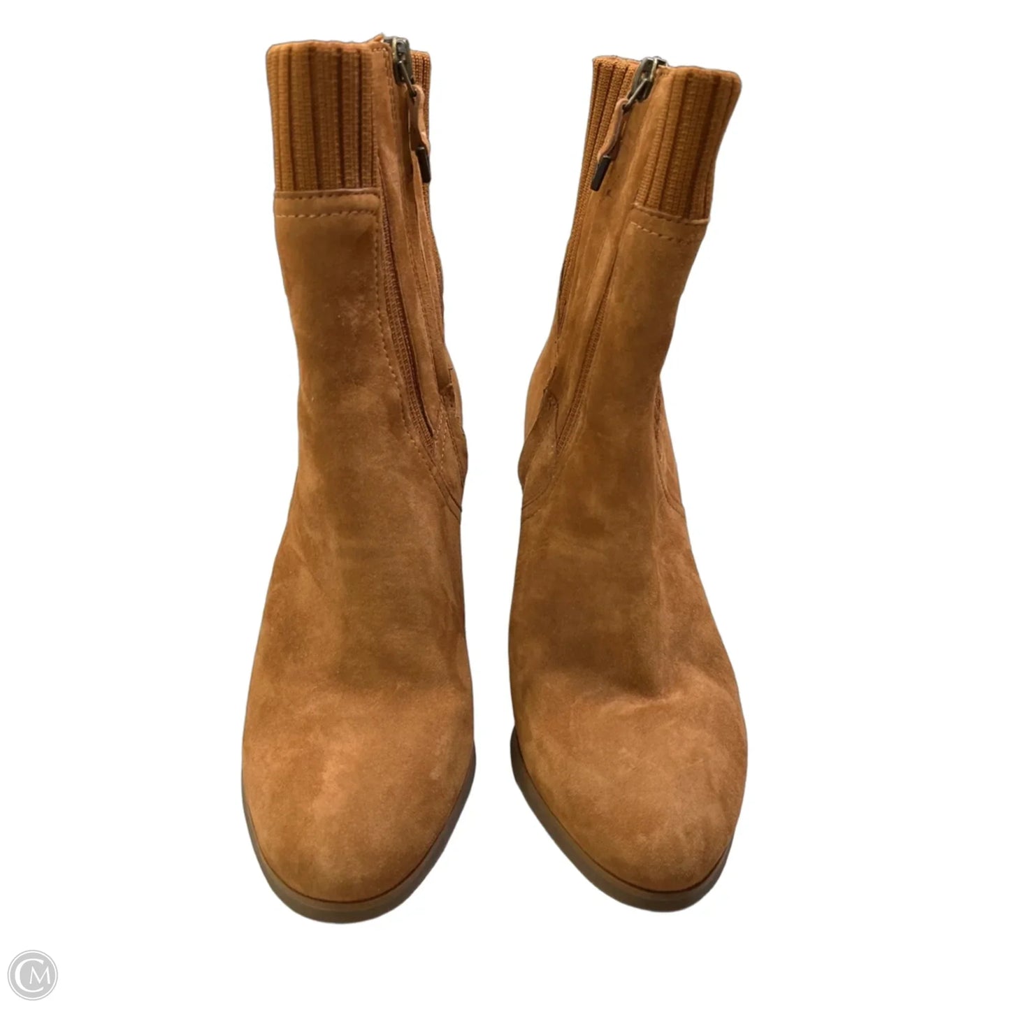 Boots Ankle Heels By Vionic In Tan, Size: 7