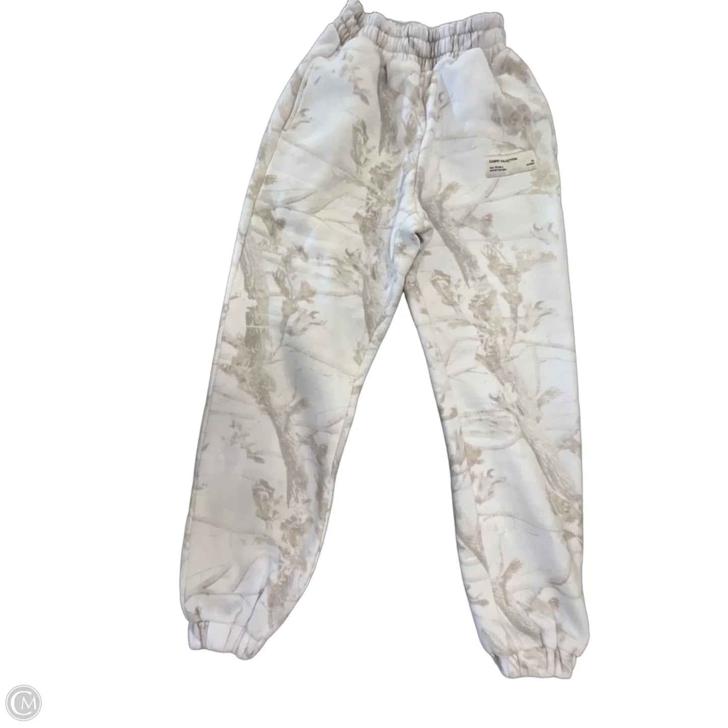 Pants Lounge By Clothes Mentor In Ivory, Size: Xs