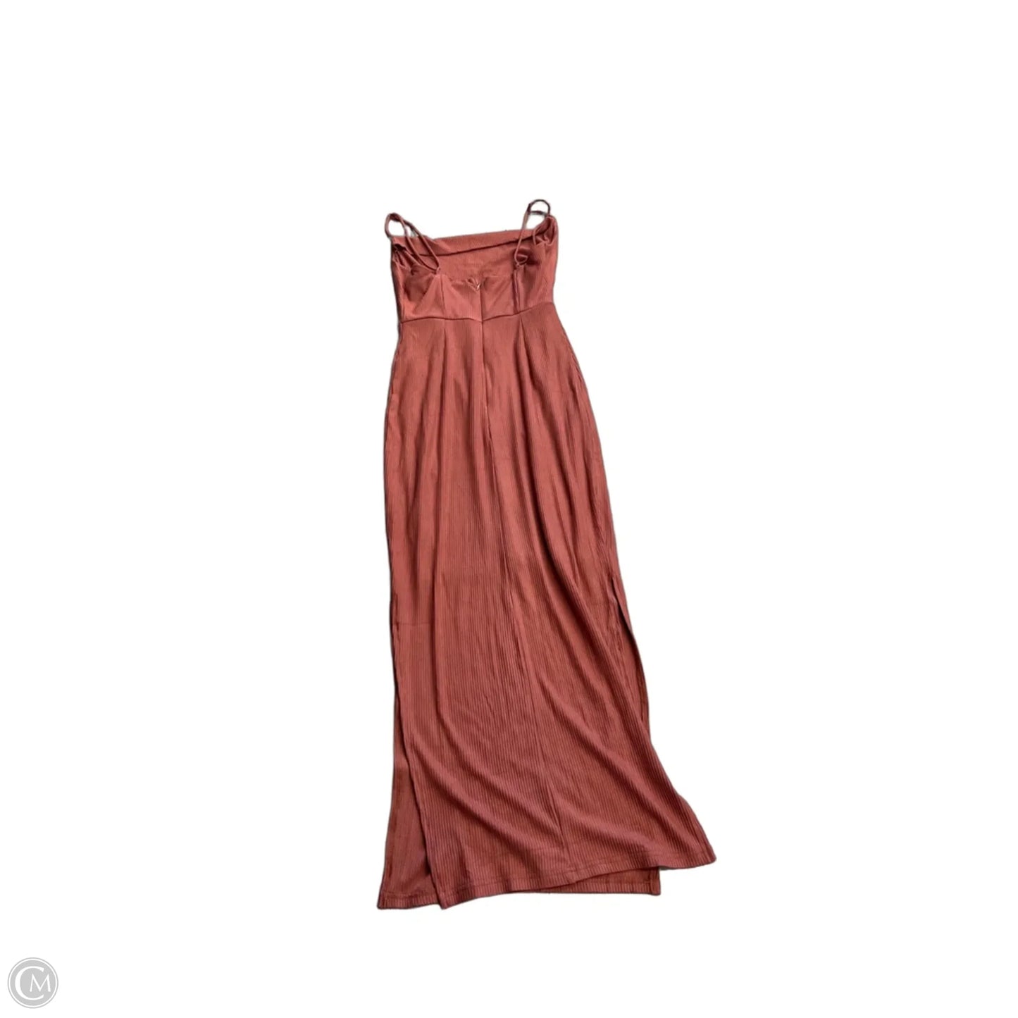 Dress Casual Midi By Hello Molly In Orange, Size: S