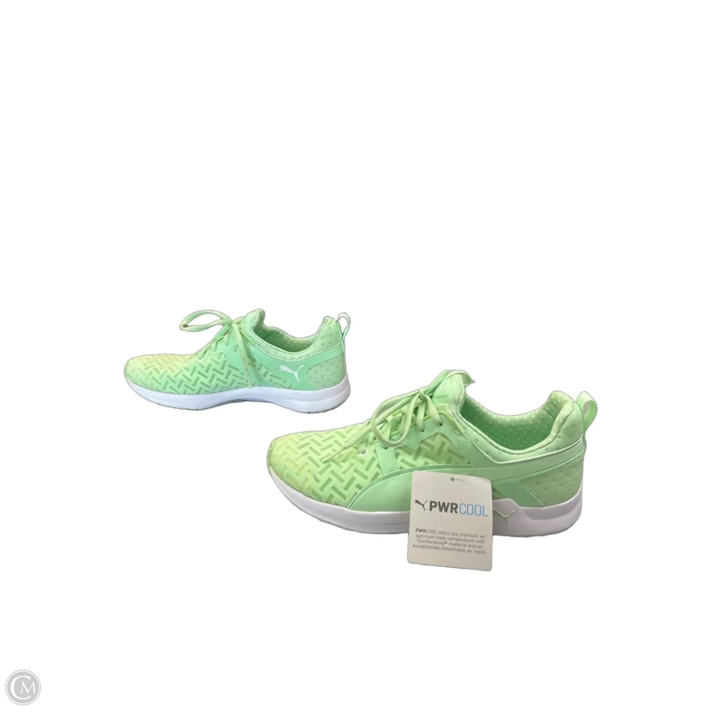 Shoes Athletic By Puma In Green, Size: 7.5