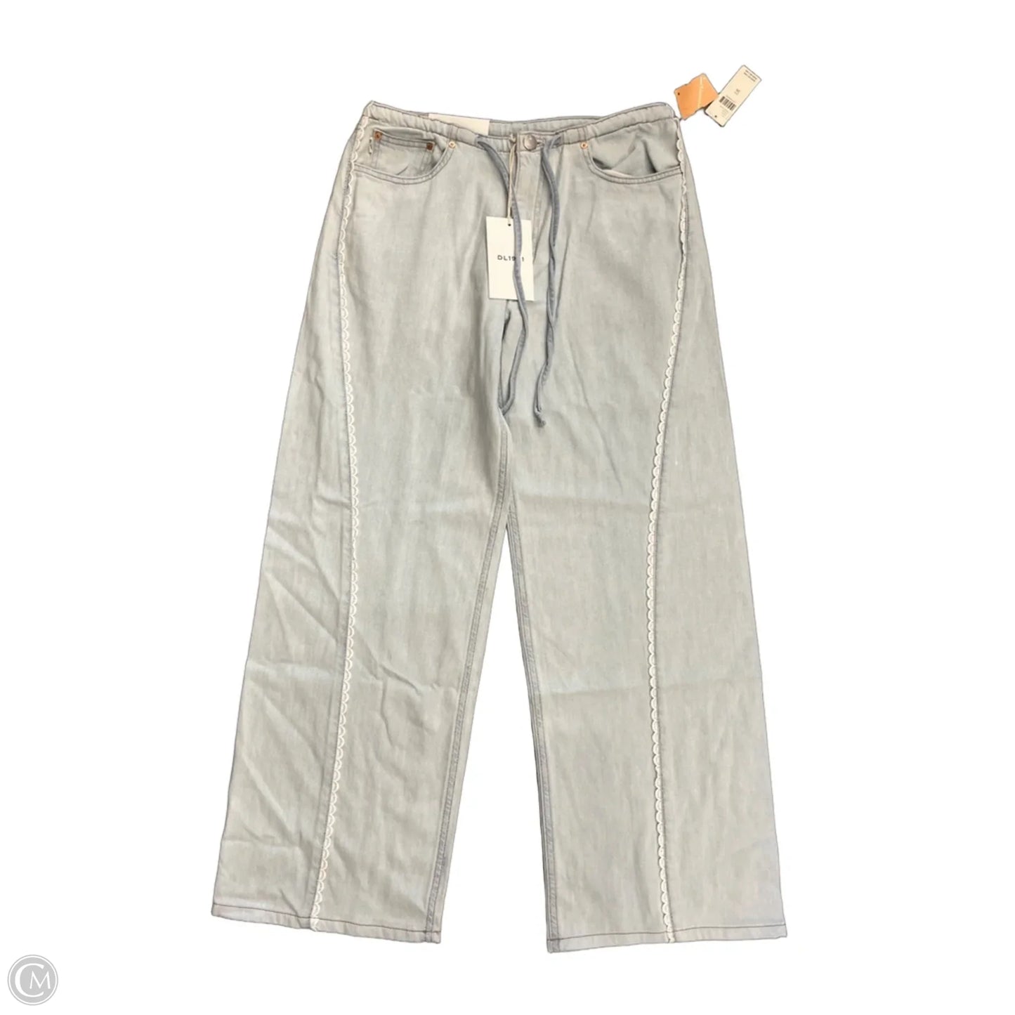 Jeans Wide Leg By Anthropologie In Blue Denim, Size: 2