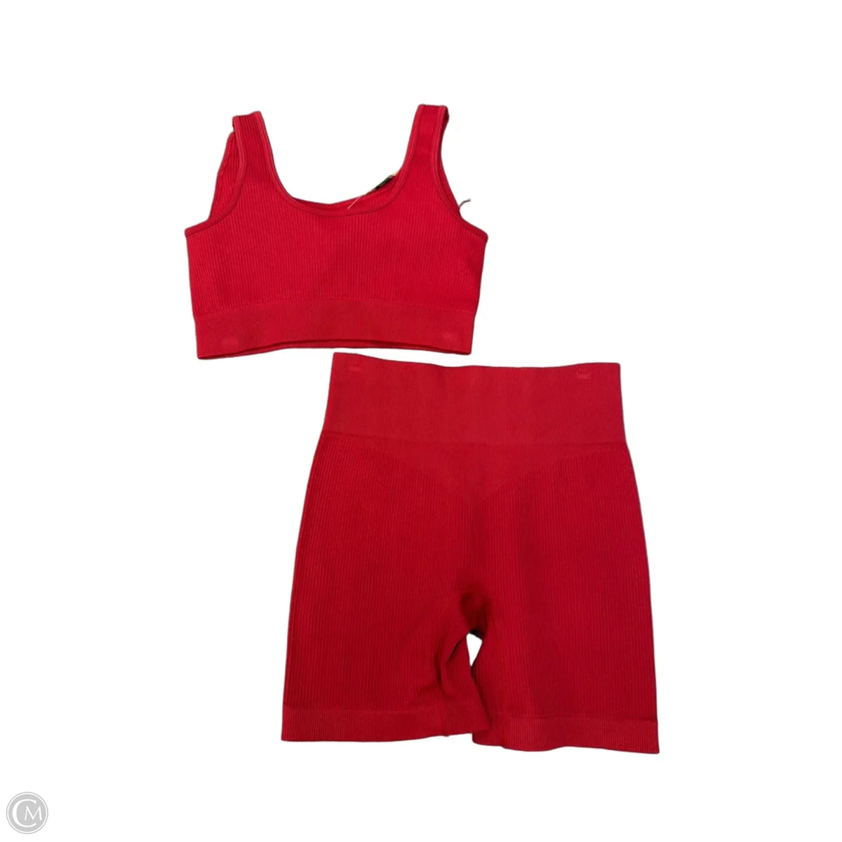 Athletic Shorts 2pc By Cmf In Red, Size: M