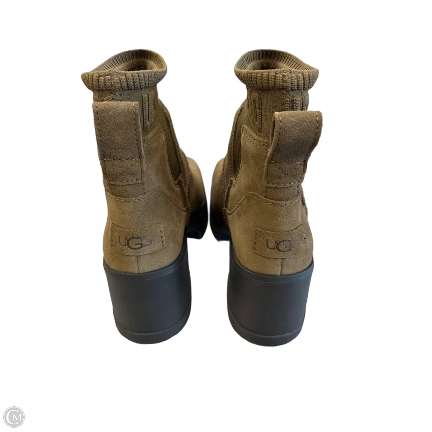 Boots Designer By Ugg In Brown, Size: 7.5
