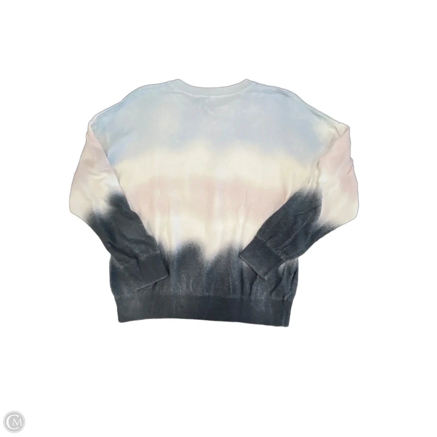 Top Long Sleeve By 360cashmere In Ombre Print, Size: M