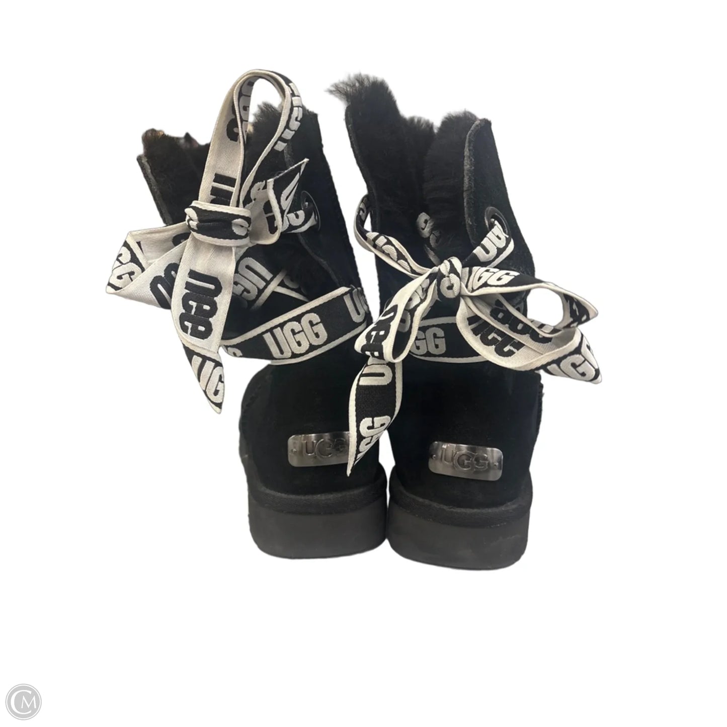 Boots Designer By Ugg In Black, Size: 9