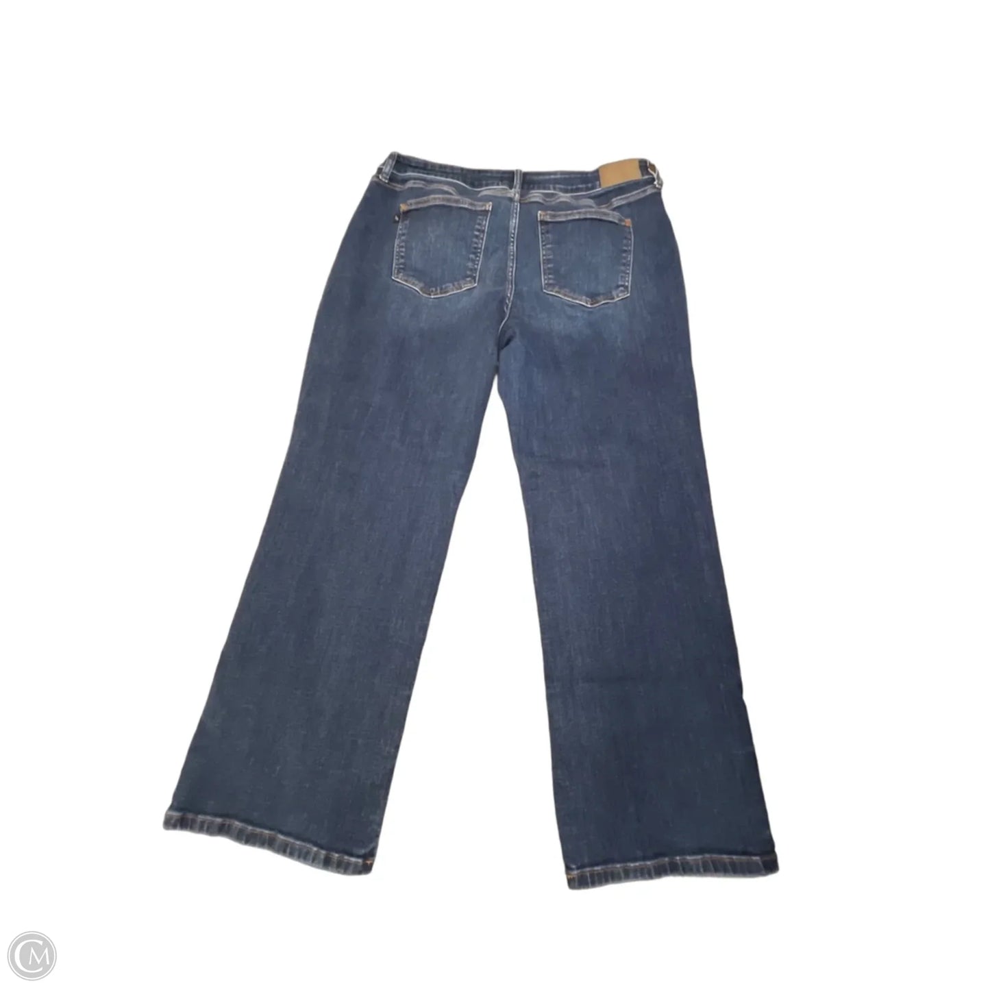 Jeans Straight By Judy Blue In Blue Denim, Size: 20