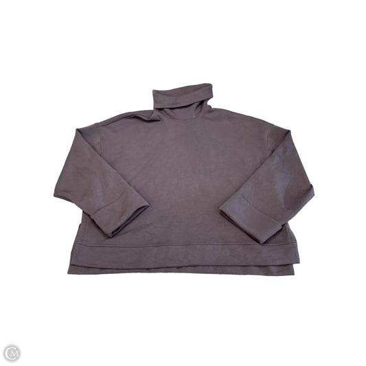 Top Long Sleeve By Spanx In Grey, Size: 1x